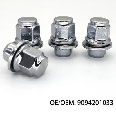 4x Wheel Lug Nuts Bolts For Lexus ES GS IS GX Toyota Avalon Camry Scion M12*1.5 - Image 1 of 4