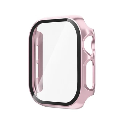 For Apple Watch Series 10 42mm/46mm Hard Matte Case Cover Glass Screen Protector - Image 1 of 4