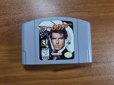 Goldeneye 007 (Nintendo 64, 1997) N64 Authentic Tested Working - Image 1 of 4