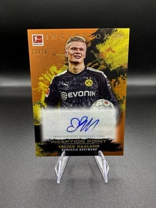 2024-25 Topps Inception Bundesliga BL Erling Haaland /25 Auto Borussia Dortmund - Bild 1 von 2