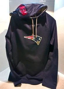 Fanatics Blue New England Patriots Hoodie Size Medium New With Out Tags - Picture 1 of 13