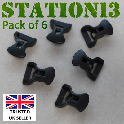 Guyline Tensioners - LineLok 3 - Tent - Tarp - Guyline Adjusters - Pack of 6 NEW - Image 1 of 4