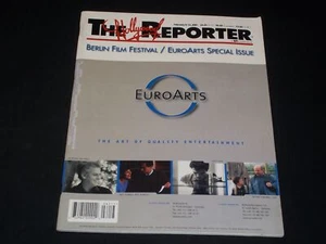 2001 FEBRUARY 6 THE HOLLYWOOD REPORTER MAGAZINE - EUROARTS FRONT COVER - L 6807 - Picture 1 of 2