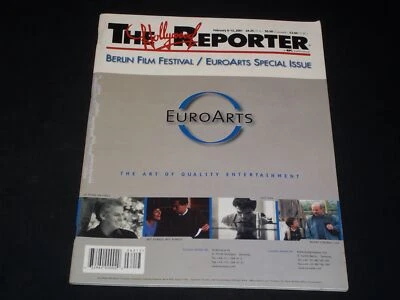 2001 FEBRUARY 6 THE HOLLYWOOD REPORTER MAGAZINE - EUROARTS FRONT COVER - L 6807 - Image 1 of 2
