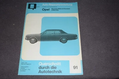 Reparaturanleitung Reparaturhandbuch Opel Rekord A / Caravan 1964/65 erstklassig - Bild 1 von 4