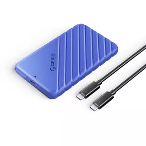 ORICO 2.5" USB-C Hard Drive Enclosure USB 3.1 SATA 6Gbps UASP HDD SSD Caddy Case - Picture 1 of 6