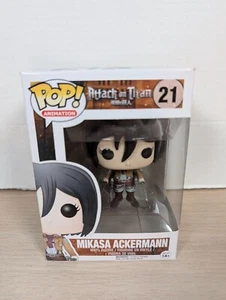 Funko Pop! Animation Attack On Titan Mikasa Ackermann Vinyl Figure #21 - Picture 1 of 15