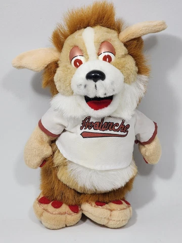 Salem Avalanche Mugsy Dog Mascot Bean Bag Plush Stuffed Animal Virginia Baseball Cover