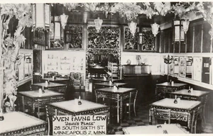 Johns Place Minneapolis Minnesota Yuen Faung Low Chinese Restaurant Postcard - Picture 1 of 3
