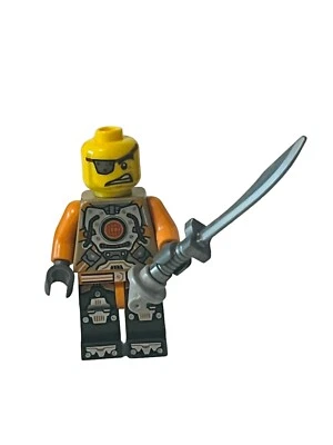 Lego Mini Figure vtg minifigure toy building block Ninjago Ninja Eyepatch patch - Image 1 of 3