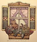 Alice Scott Morris - Cat in the Window - Signed Numbered - NEW