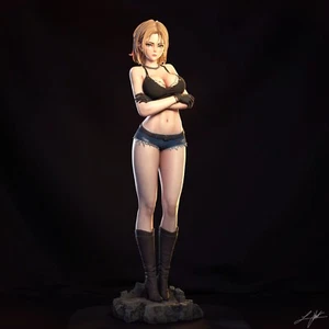 Android 18 Statue 3D Printed kit Unpainted/Unassembled - Picture 1 of 10