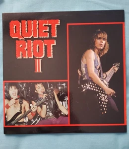 QUIET RIOT - "2"  UK   12" - 33 1/3   LOOK!!! - Picture 1 of 4