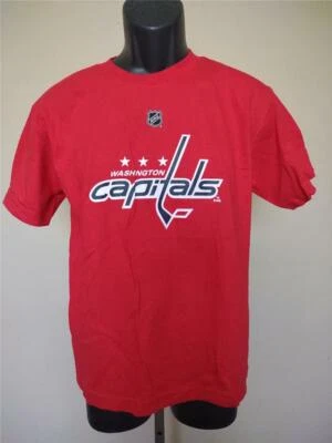 Nueva Camisa Roja Minor Flaw Washington Capitals #19 Nicklas Backstrom Juvenil Talla L Foto 1 de 4