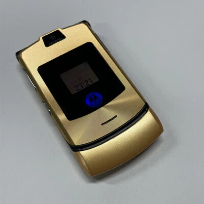 Limited Edition Motorola Razr V3i DOLCE GABBNNA Unlocked Flip Mobile Phone - Image 1 of 4