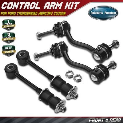 Barra estabilizadora delantera y trasera 4 piezas para Ford Thunderbird Mercury Cougar 93-97 Foto 1 de 4