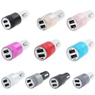 Dual USB Car Charger 2 Port Adapter For Smart Mobile Cell Phone Universal 1A