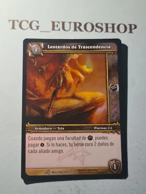 Leggings of Transcendence▪︎FOIL▪︎Molten Core Raid▪︎2007▪︎WoW▪︎SPANISH▪︎NM #4 - Image 1 of 2