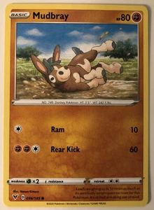 Pokemon Vivid Voltage Mudbray 96/185 NM/M  - Picture 1 of 1