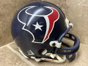 Vintage Houston Texans Riddell Mini Football Helmet Authentic Replica - Picture 1 of 7