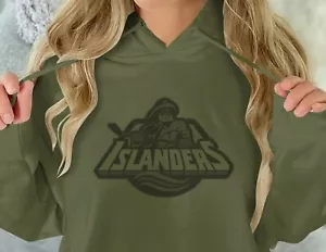 New York Islanders Salute to Armed Forces Hoodie, Sml-5XL, Hockey Fan Gear - Picture 1 of 5