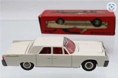 Rare Vintage 1:43 TEKNO DENMARK #829 White FORD LINCOLN CONTINENTAL - Image 1 of 4