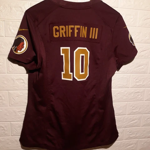 Nike On Field NFL Washington Redskins #10 Griffin III Jersey Burgandy Women's L Cover