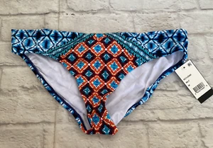 Kenneth Cole Women's Tribe Vibes Hipster Bikini Bottom M Multi - Picture 1 of 5