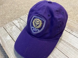 Adidas Orlando City Soccer Lions MLS Futbol Adjustable Cap Hat One Size - Picture 1 of 8