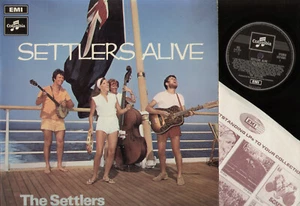 LP THE SETTLERS ALIVE MADE IN UK 1970 EMI COLUMBIA SCX 6381 RECORDED LIVE LONDON - Picture 1 of 1