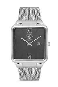 Santa Barbara Polo Legend Herrenuhr schwarz/silber - Bild 1 von 3