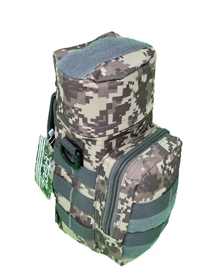AGOZ Outdoor Water Bottle Carry Case Outdoor Camping Hiking Tactical MOLLE Bag Pouch