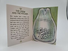 The Crow Pitcher Aesop's Fables 1/1 Auto Sketch Book 2020 UD Goodwin Champions