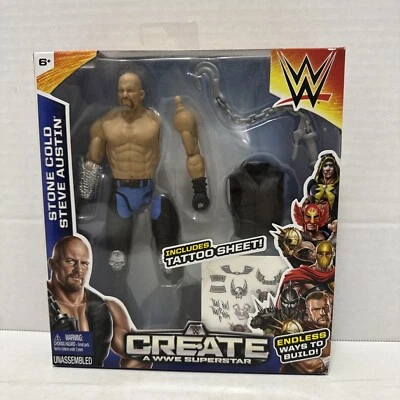 Mattel 2015 Create A WWW Superstar Stone Cold Steve Austin — 第 1/4 张图片