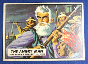 1962 Topps Civil War News - #1 "The Angry Man" - VG/Ex