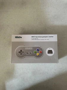 8Bitdo Sn30 2.4G Wireless Gamepad for Original SNES/SFC Famicom Edition | NEW - Picture 1 of 2