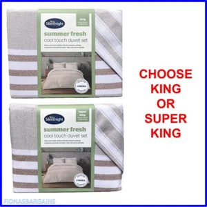 Set piumoni Silentnight Summer fresco fresco tocco - Scegli King o Super King - Foto 1 di 7
