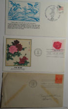 STAMPMART: USA 3 DIFFERENT COVER - 1980 RIPEX XV / 1938 ADAMS 6c & 1981 ROSE FDC