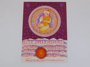 Miller Blues Band Avalon Ballroom 1/20-21/67 FD-44 Postcard - Moscoso Art - Picture 1 of 14