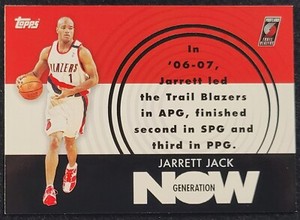 07-08 Topps Generation Now Jarrett Jack