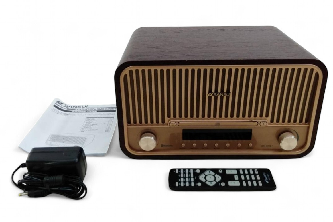☆極美品 サンスイ SMS-820BT CDステレオシステムコンポ ワイドFM