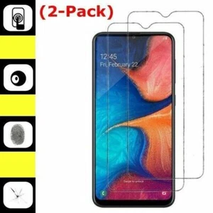 2-Pack Tempered Glass Screen Protector For Samsung Galaxy A20 / A30 / A50 2019 - Picture 1 of 6