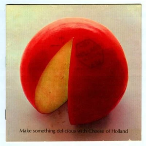 Vintage 1960s HOLLAND CHEESE Exporters Association Advertising RECIPE BOOKLET! - Imagen 1 de 5