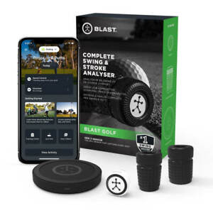 Blast Golf - Complete Swing Stroke Analyser App Warranty Latest 2022 Sensor