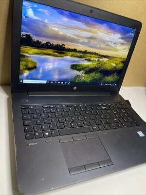 HP ZBook 15 G4 Core i7-7700HQ 12GB RAM 240GB SSD + 240GB SSD Windows 10 Pro - Image 1 of 4