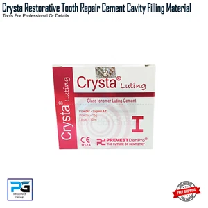 CRYSTA Superior Strong Teeth Repair Fix Permanent Cement Cavity Filling Material - Picture 1 of 10