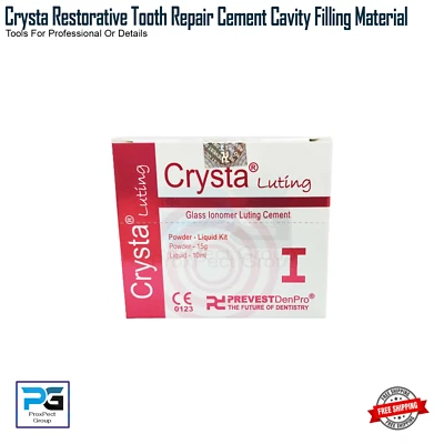 PROXPECT GROUP® CRYSTA Superior Strong Teeth Repair Fix Permanent Cement Cavity Filling Material