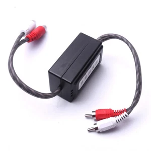 3.5mm Jack Pro DJ RCA Ground Loop Isolator Audio Stereo Hum Noise Filter Car - Picture 1 of 6