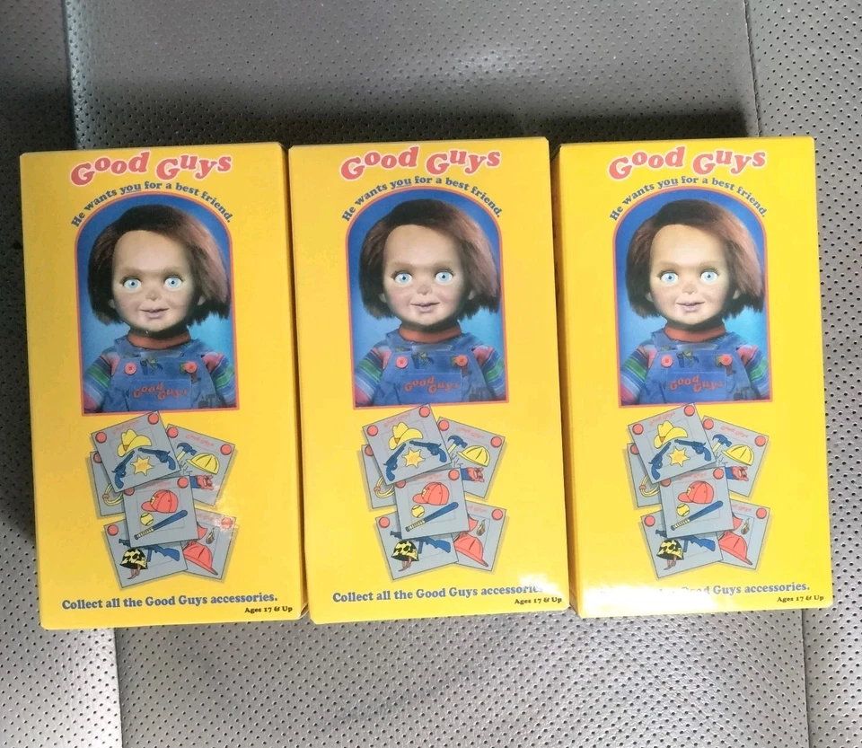 NECA Chucky (TV Series) Blind Box Series Good Guys UnOpened Lot Of 3 - Image 1 of 1