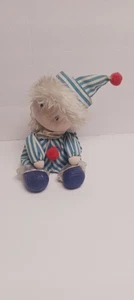 Muñeca payaso musical que toca música cabeza se mueve vintage funciona  - Imagen 1 de 7